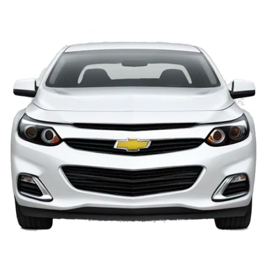 white 2022 chevy malibu sticker