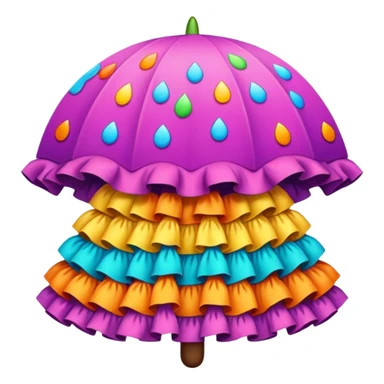 sombrinha de frevo sticker