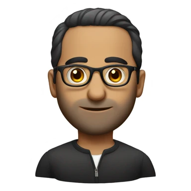 Armenian guy in glasses  sticker