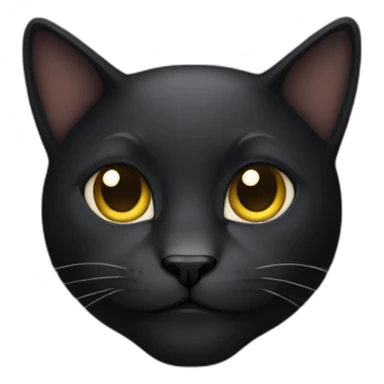 Dark cat sticker
