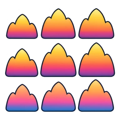 A number that is going up that is a six and a number going down that is a seven sticker