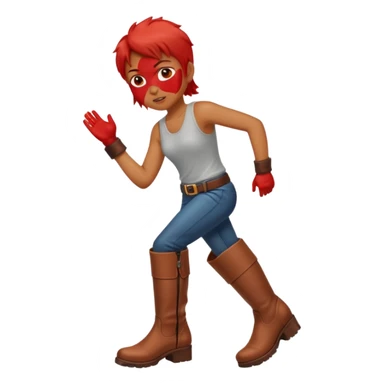 Long boots that is extremely humid and heat inside  sticker