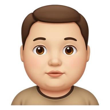 Lino con los cachetes sticker