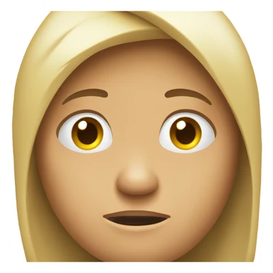 nodding but sad sticker