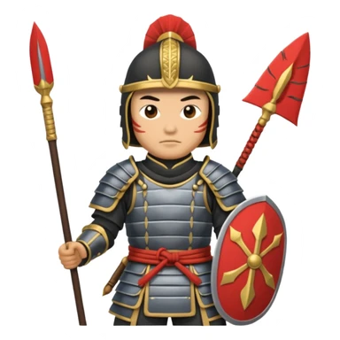 Ashigaru Foot Soldier sticker