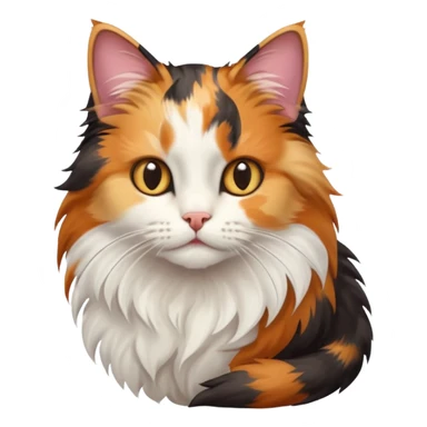 realistic cat from a side angle sticker