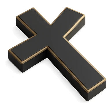 big cross sticker
