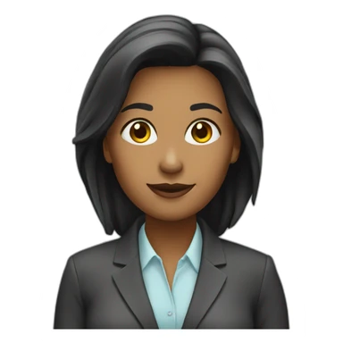 businesswoman sticker