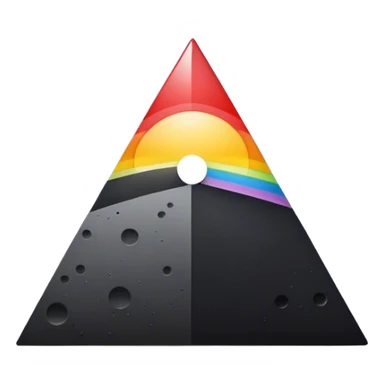 dark side of the moon sticker