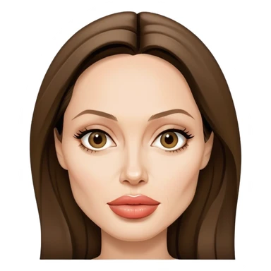 Create face Angelina Jolie sticker