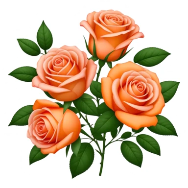 Rosa Lilien und orangene Pfingstrosen sticker