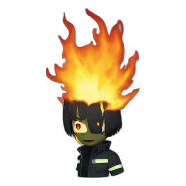 shinra fire force sticker