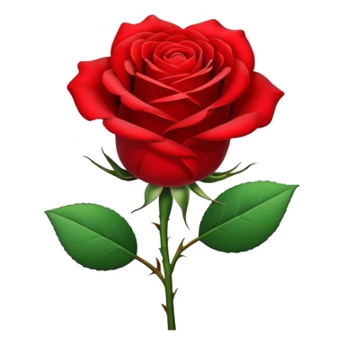 Rose sticker