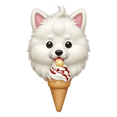 spitz with icecream sticker