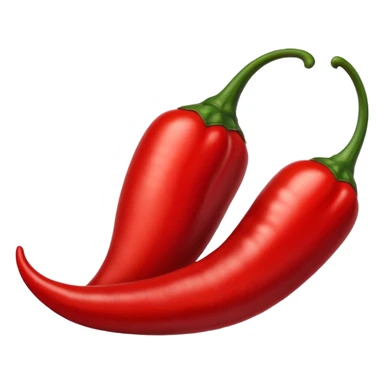spicy chili pepper, vibrant, expressive sticker