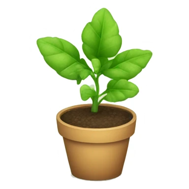 Cute little plant sticker