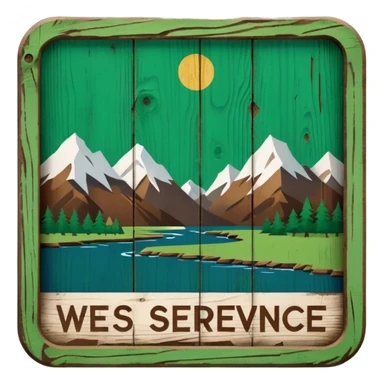 national park service sticker