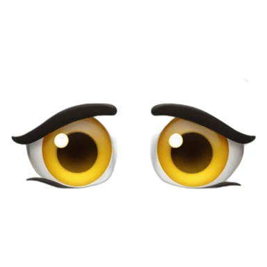 An eye twinkle With perfect eyelash and eyebrow sticker