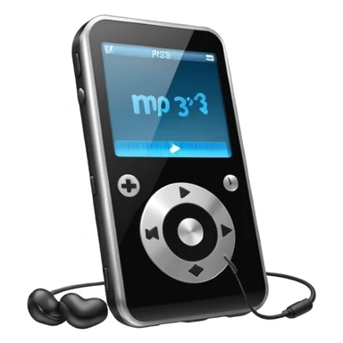 mp3 
 sticker