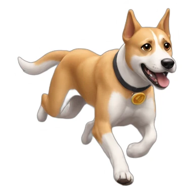 super-fast-doggo-running-at-incredible-hihg-speee sticker