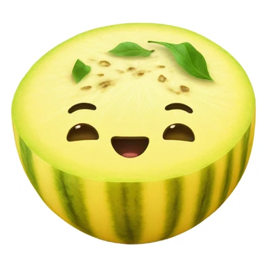 Yellow watermelon cakes sticker