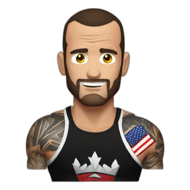 cm punk sticker