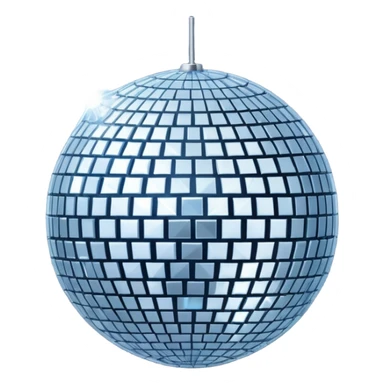 Disco ball sticker