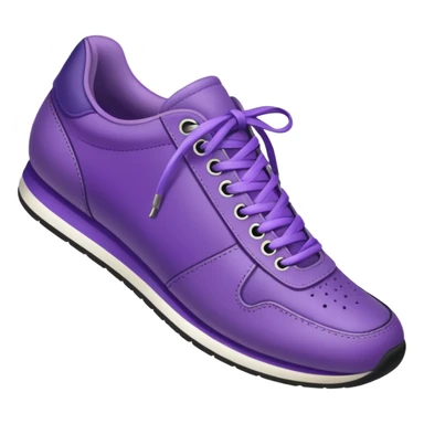 purple sneakers sticker