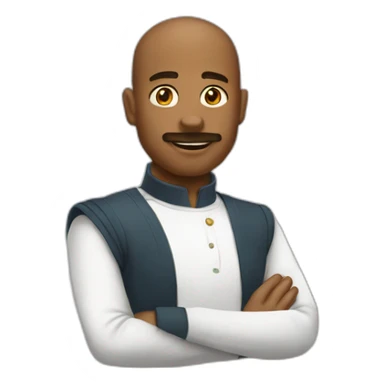 Quelqu'un qui regarde mal sticker