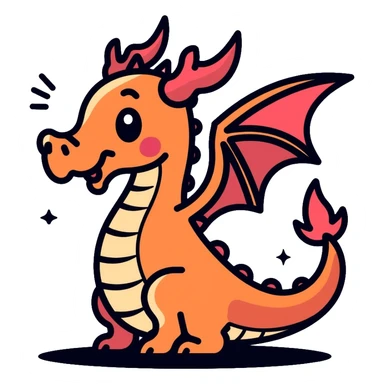 dragon sticker