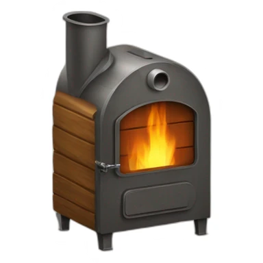 wood boiler sticker
