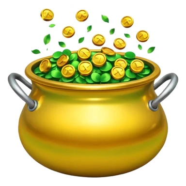 pot of gold sticker
