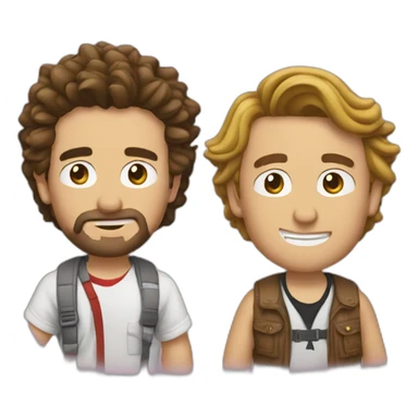 Mcfly and Carlitos sticker