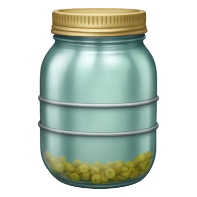 Canning jar sticker