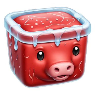 frozen meat of beef sticker