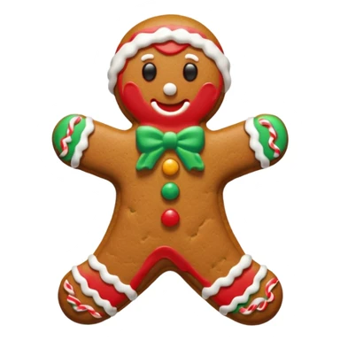 christmas cookie sticker