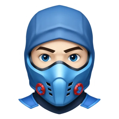 mortal kombat sub zero sticker