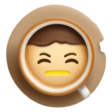 autumn latte comfort sticker