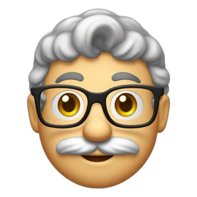 mario bros with eyeglass sticker