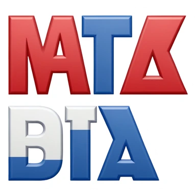 ATX  Block letters painted the colors of the Texas state flag sticker