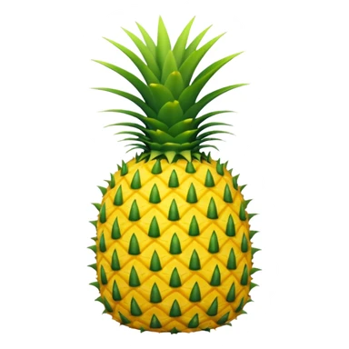 upside down pineapple sticker