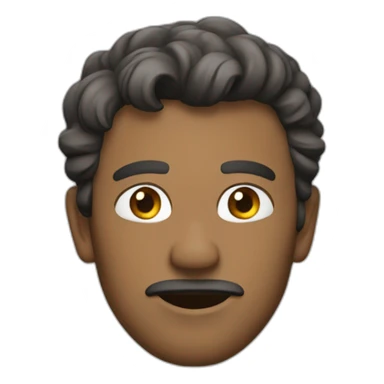 Homme qui fait caca sticker