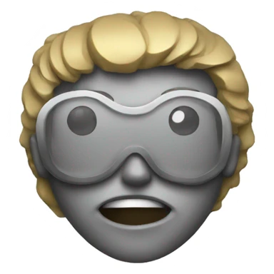 sixth place metal sticker