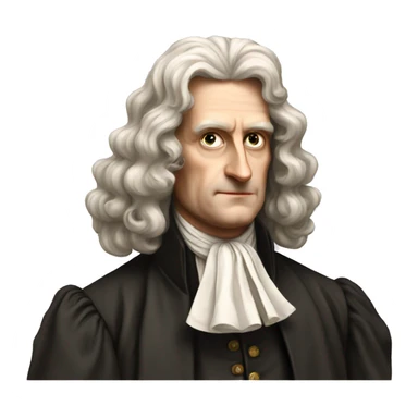 Sir Isaac Newton  sticker