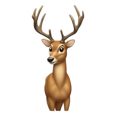 Deer hunting sticker