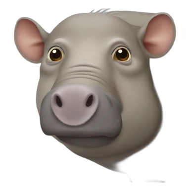 Mother Babirusa sticker