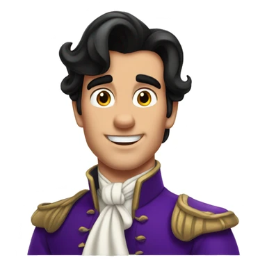 prince eric from the little mermaid sticker