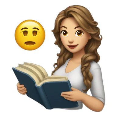 thalia-with-book sticker