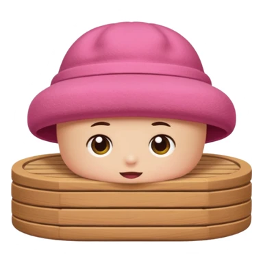 Only Sauna-hat pink sticker