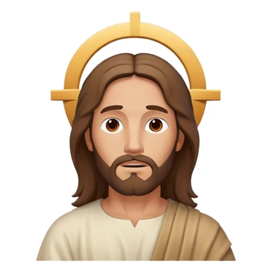 Jesus waking up sticker